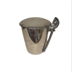 Quart Ice Cream Holder and scoop by Lunares Home BRAND NEW